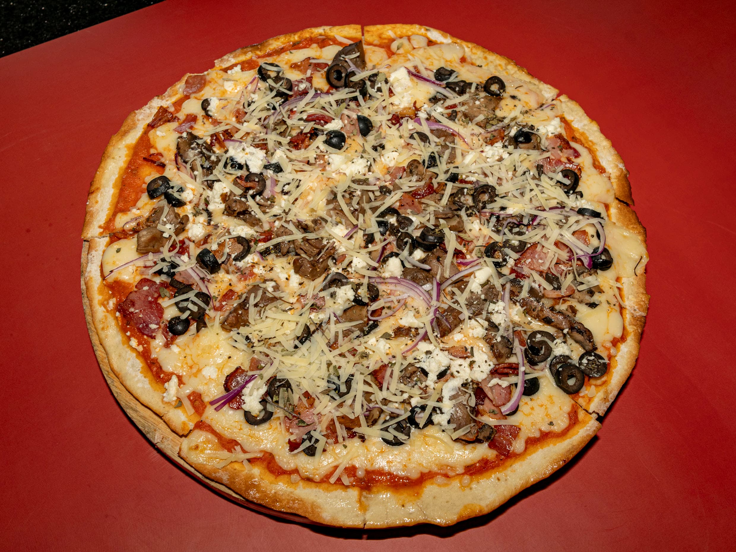 Pizza Bacon & Funghi