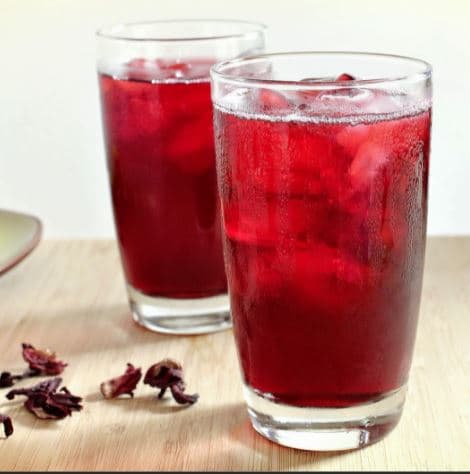 Agua Fresca de Jamaica