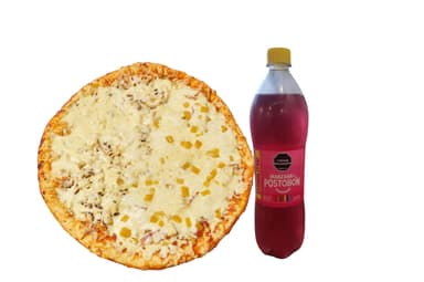 Pizza Mediana de 6 Porciones