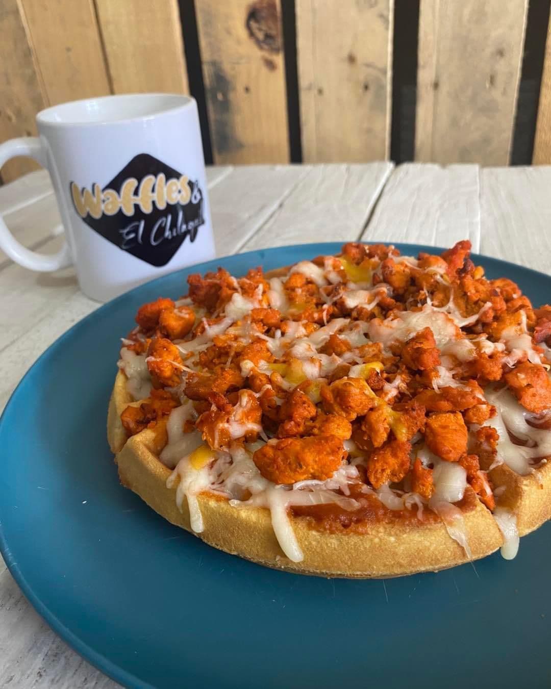 Pizza Waffle Al Pastor