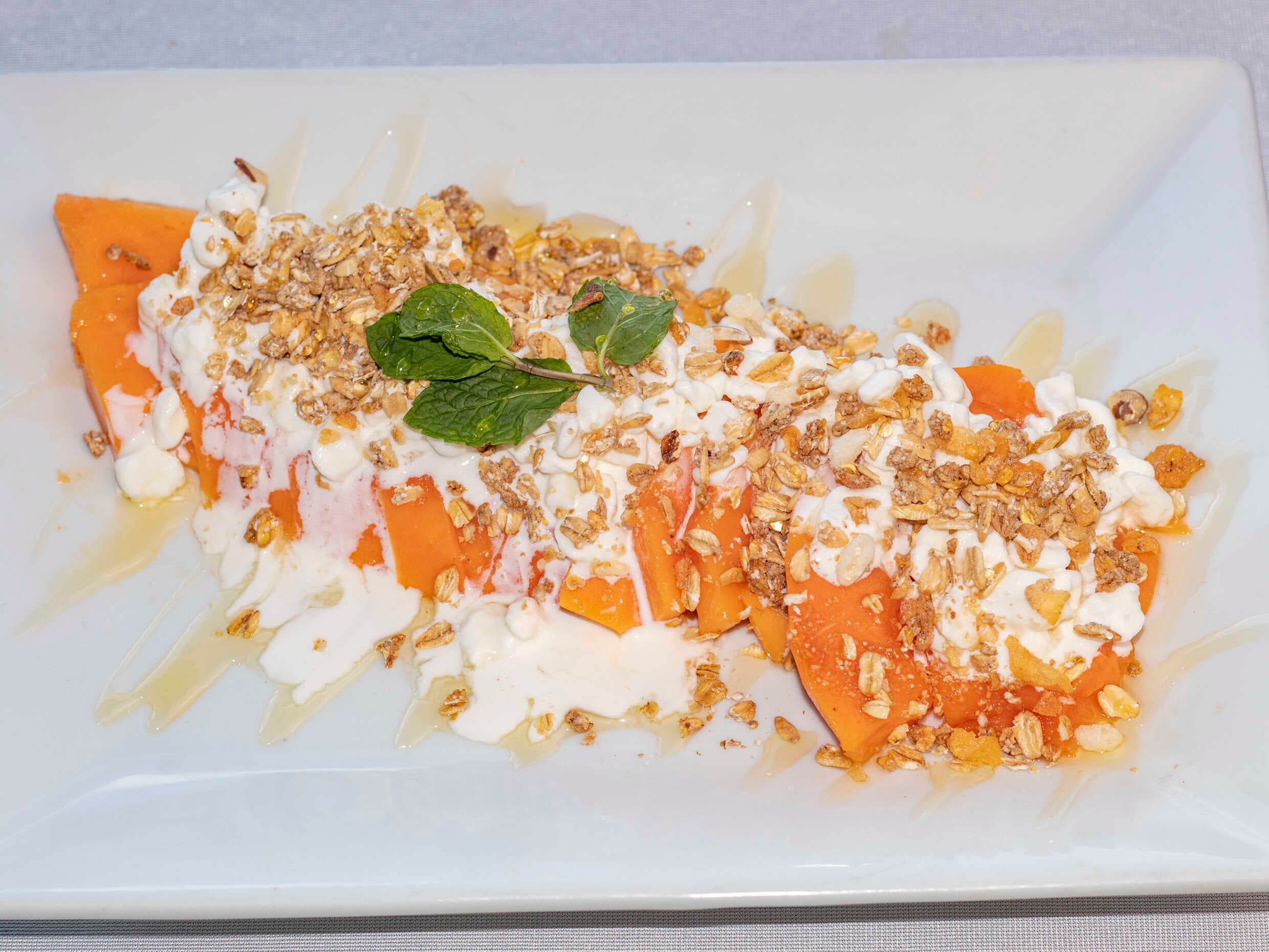 Plato de Papaya