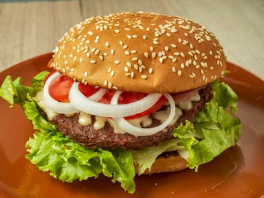 Hamburguesa con Champiñones
