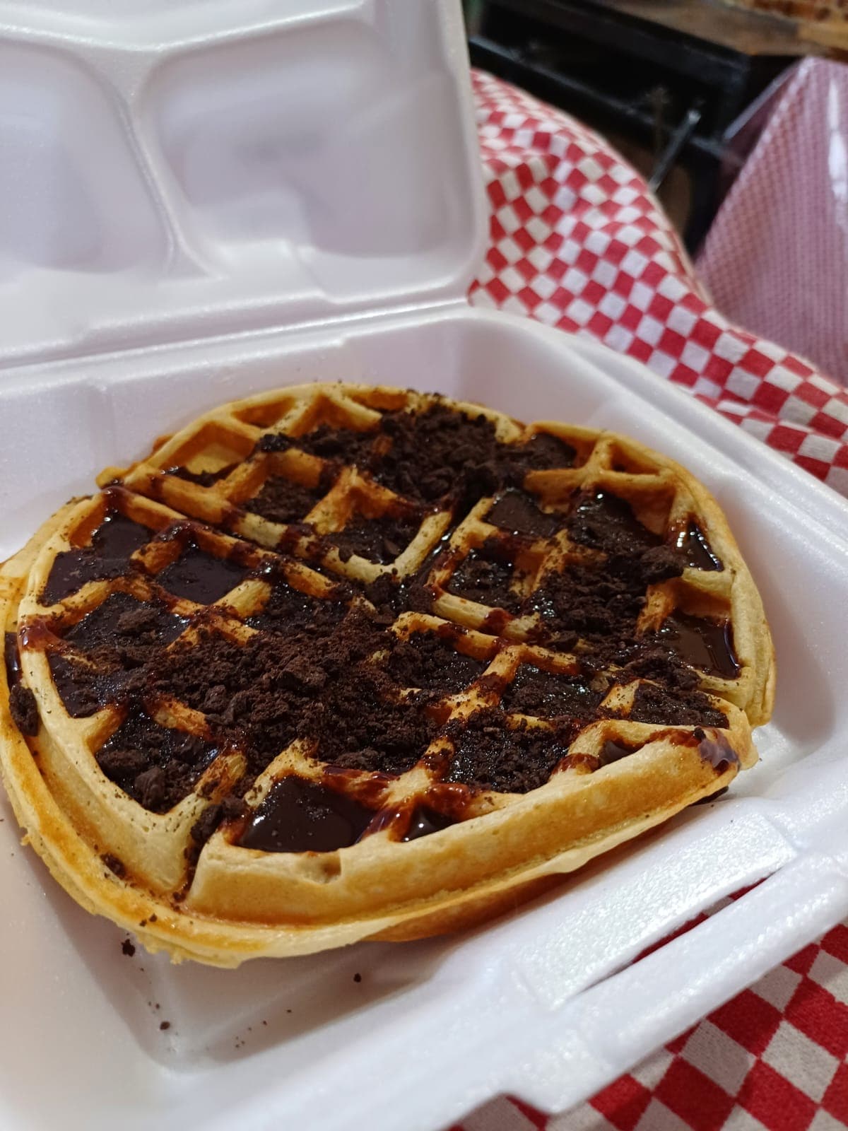Waffles de Chocolate