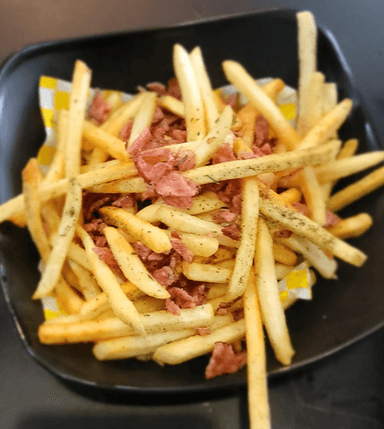 Papas a La Francesa con Tocino