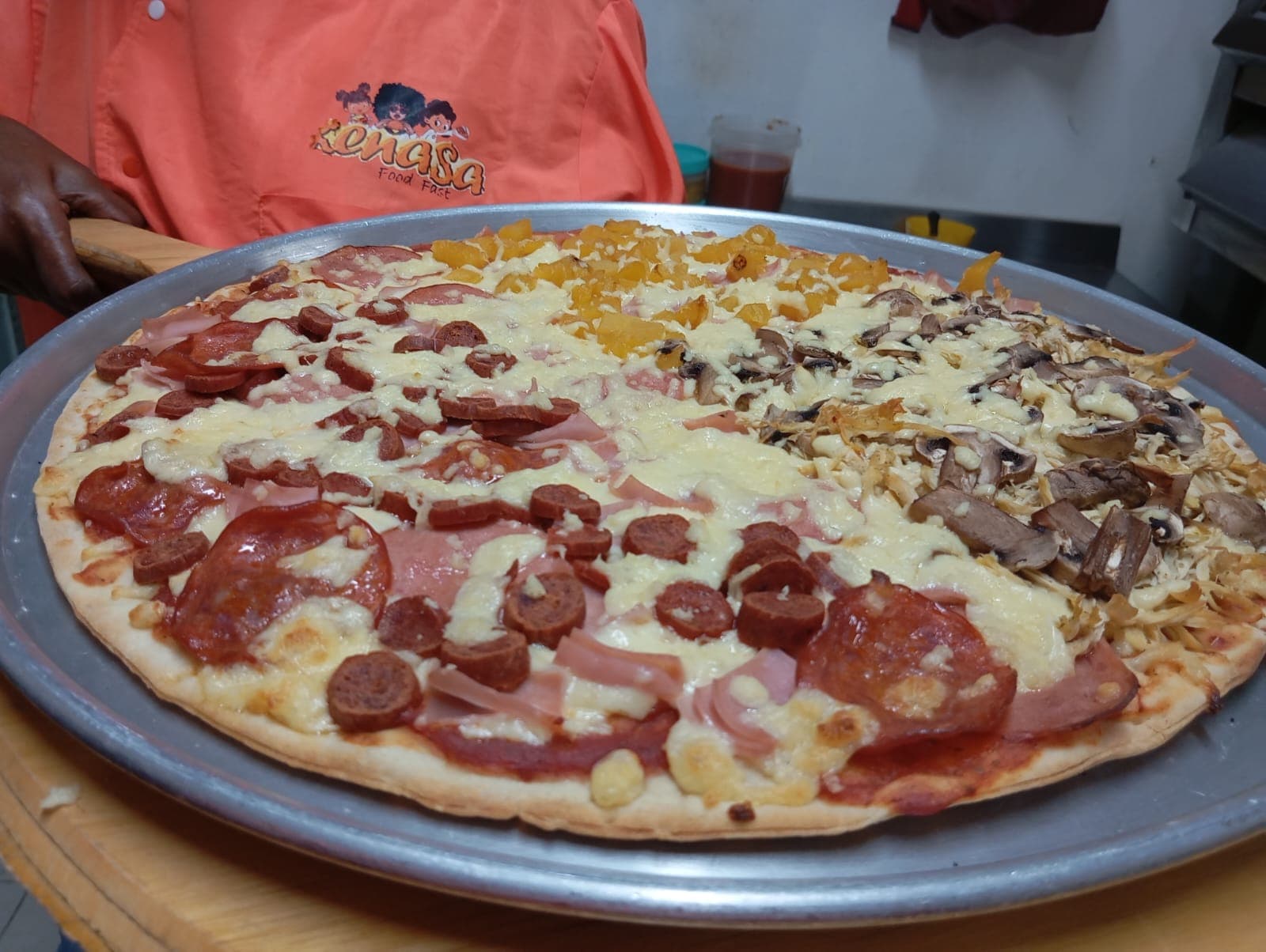 Pizza Cuatro Carnes