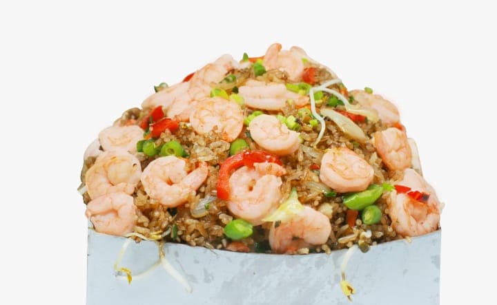 Arroz Chino Pollo y Camarón