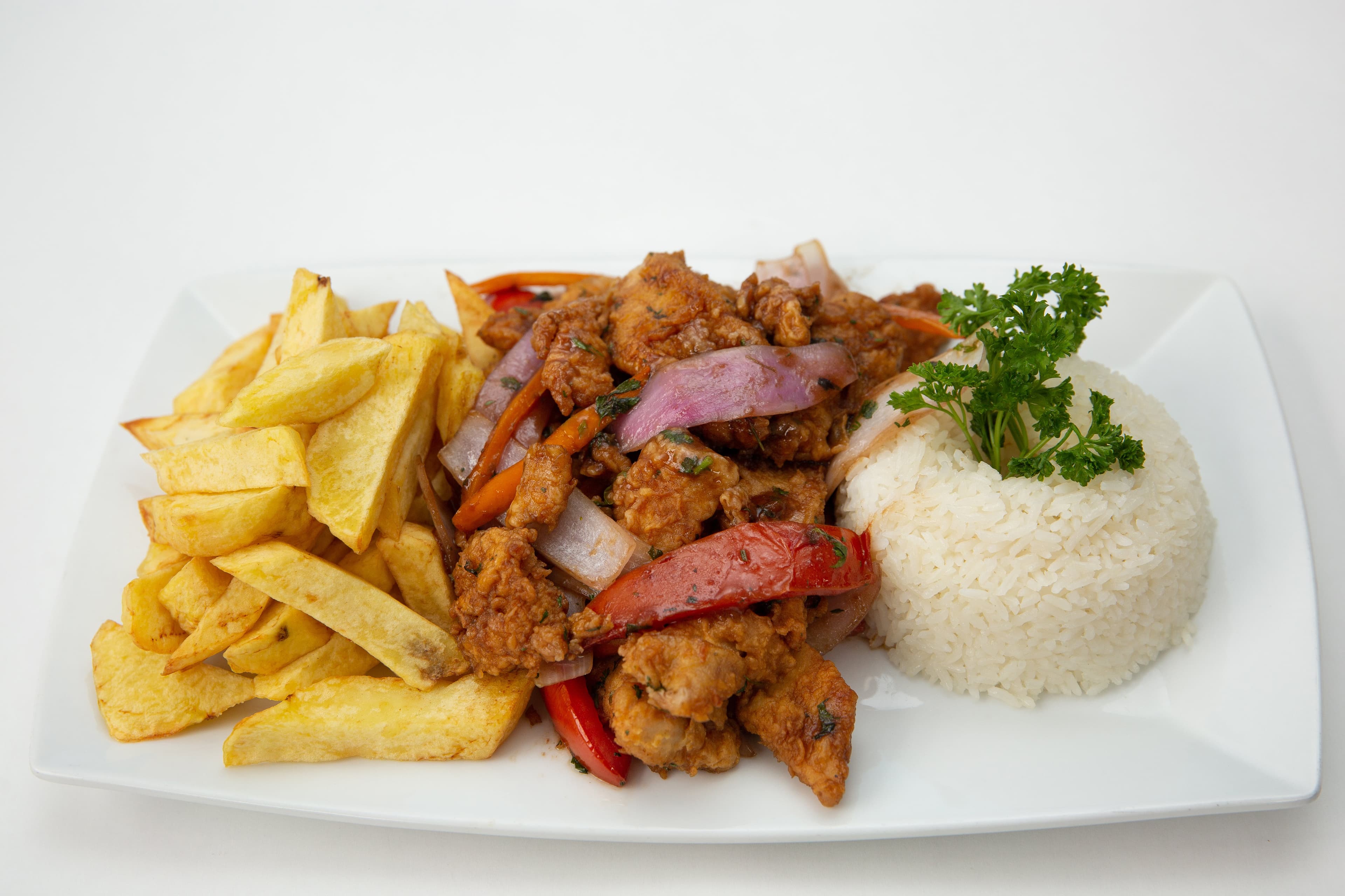 Saltado de Pescado
