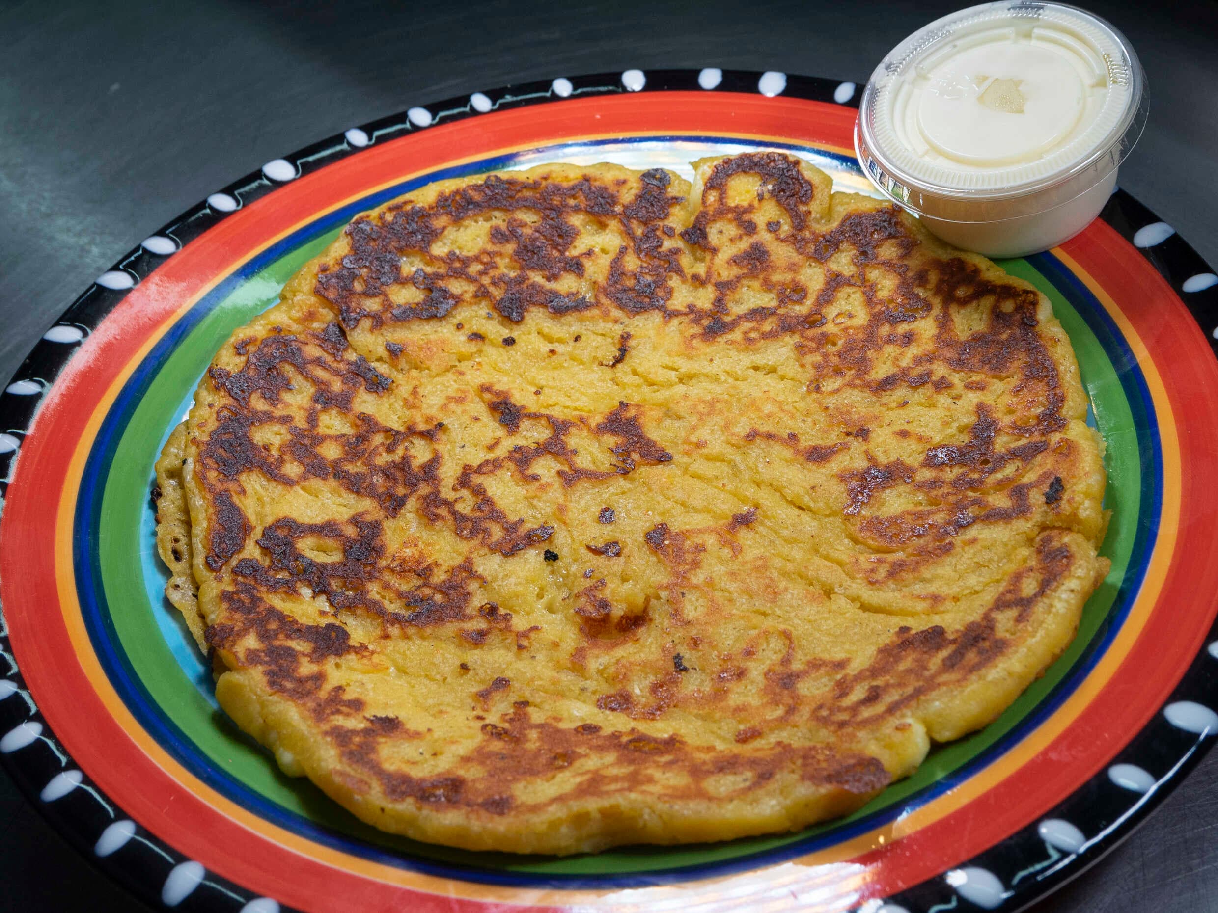 Tortilla Aliñada con Extra Queso