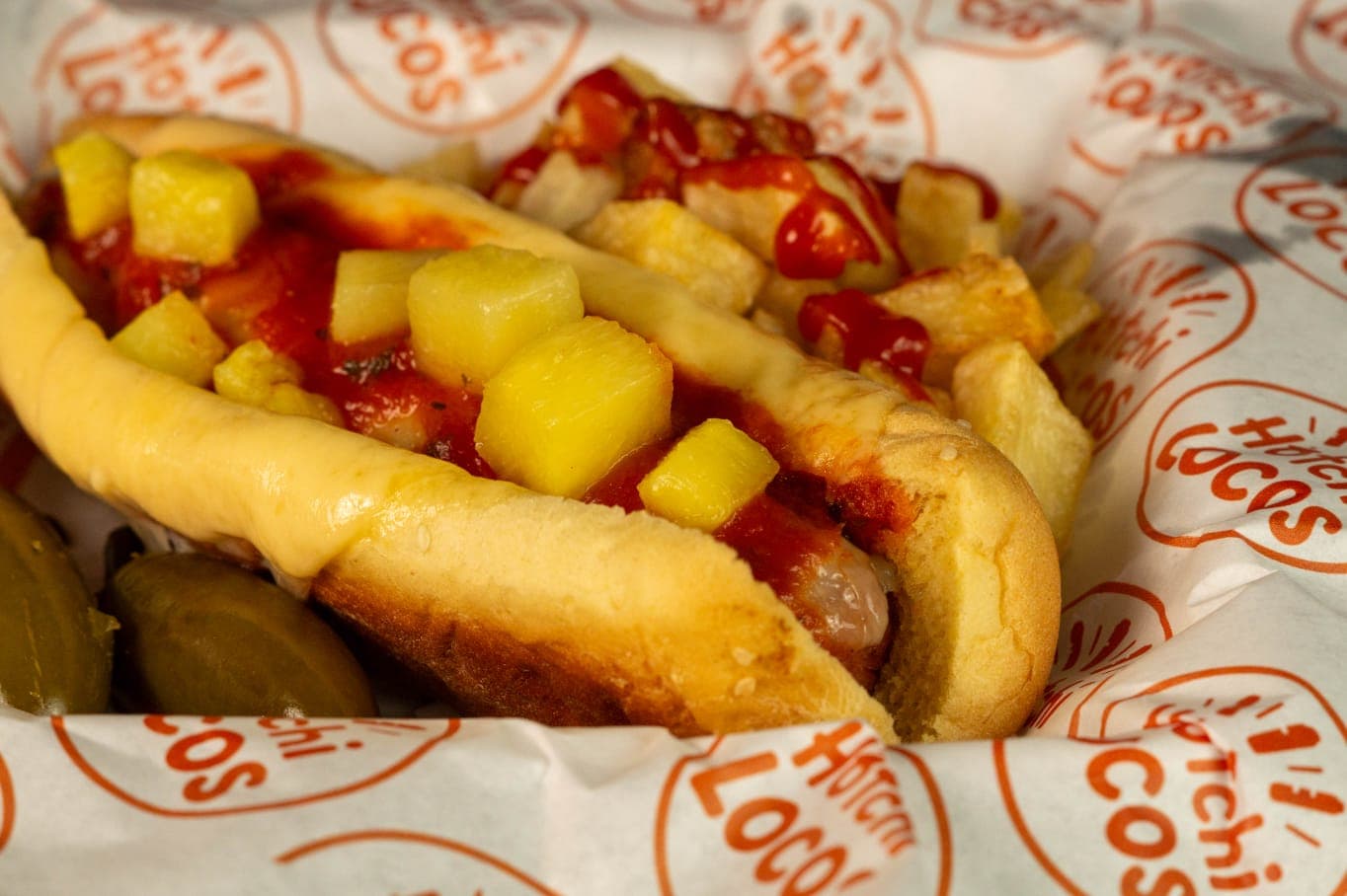Hot Dog Hawaiano