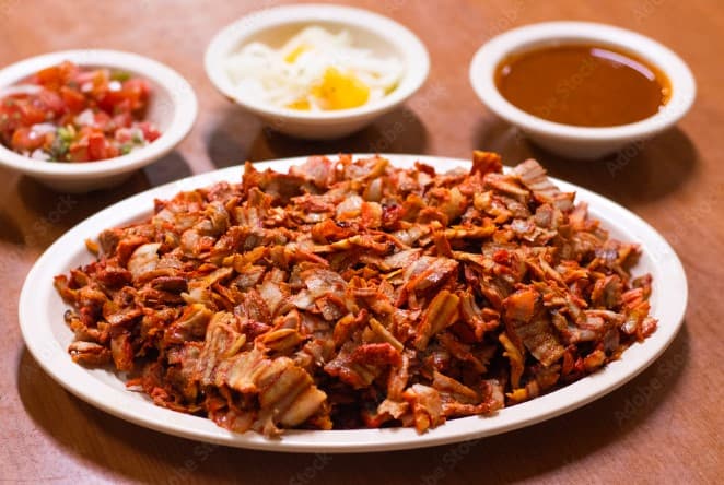 Carne al Pastor por Kilo GRATIS refresco familiar