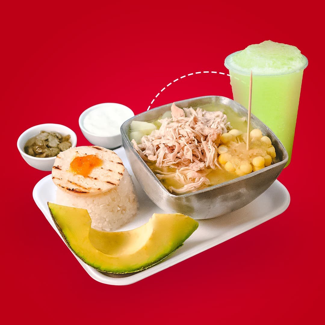 Combo Individual Ajiaco + Bebida