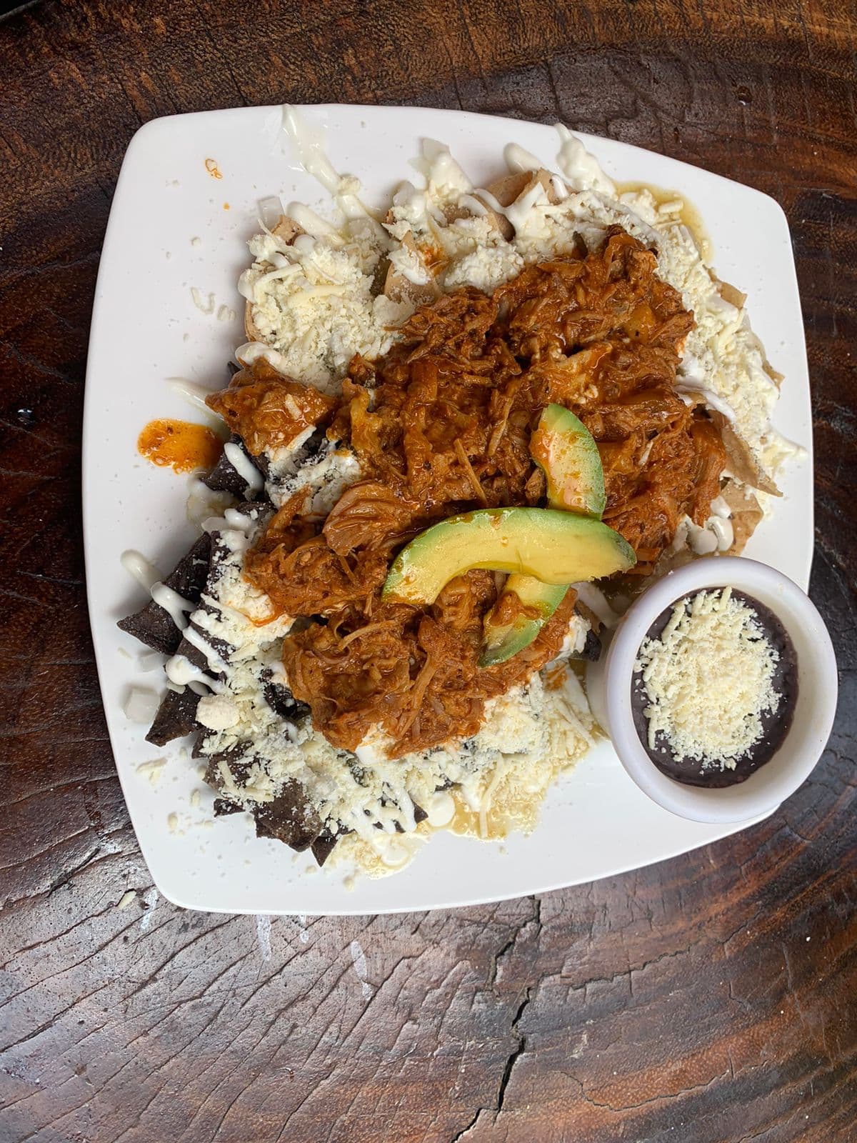 Chilaquiles con Cochinita