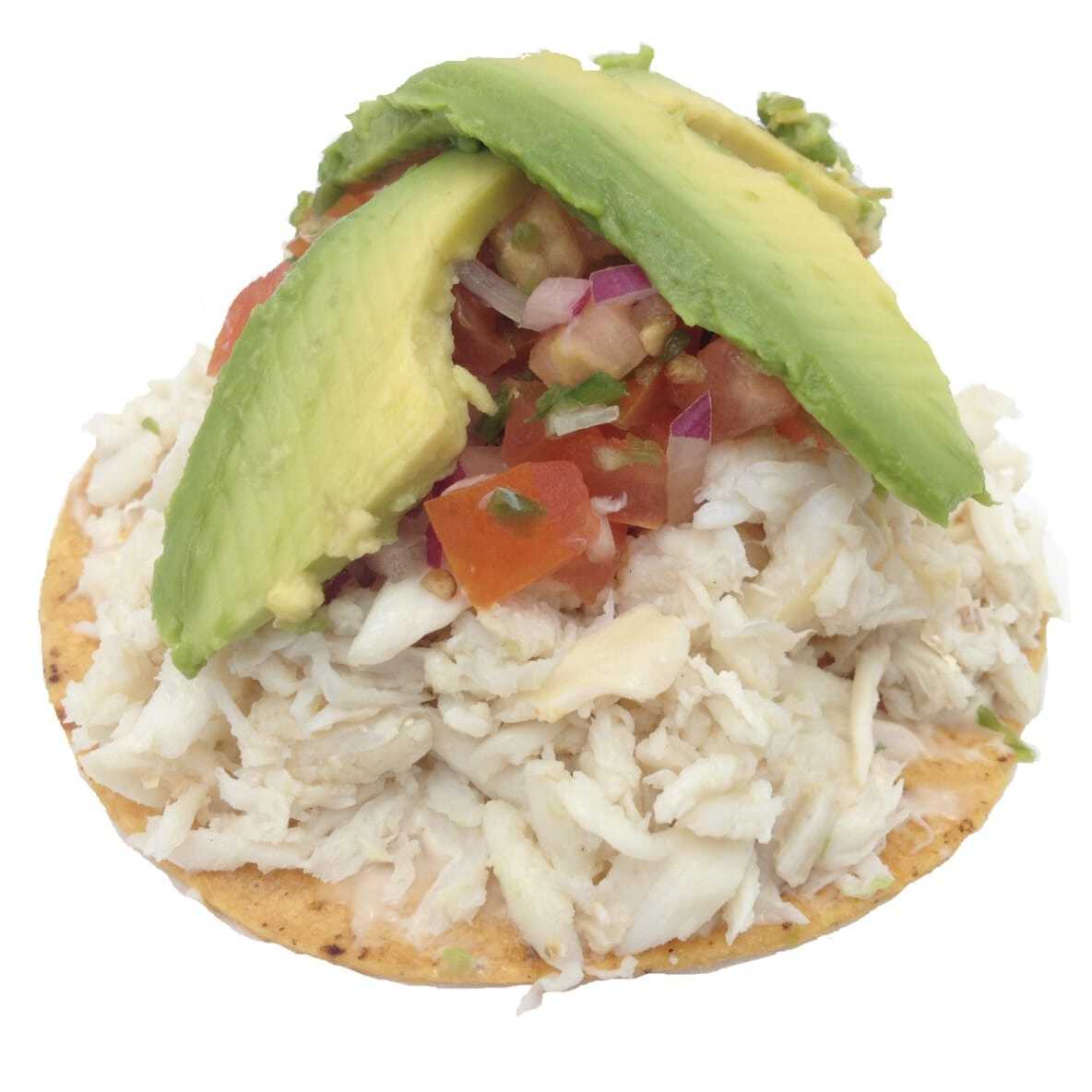 Tostada de Jaiba *