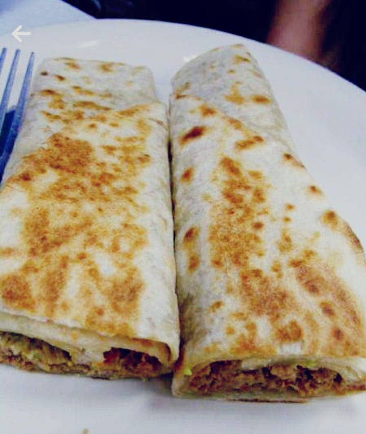 Burrito de Bistec con Morrón