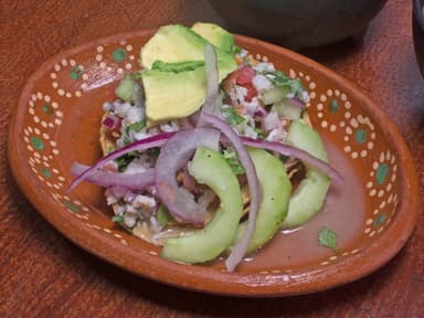 Tostada de Pescado