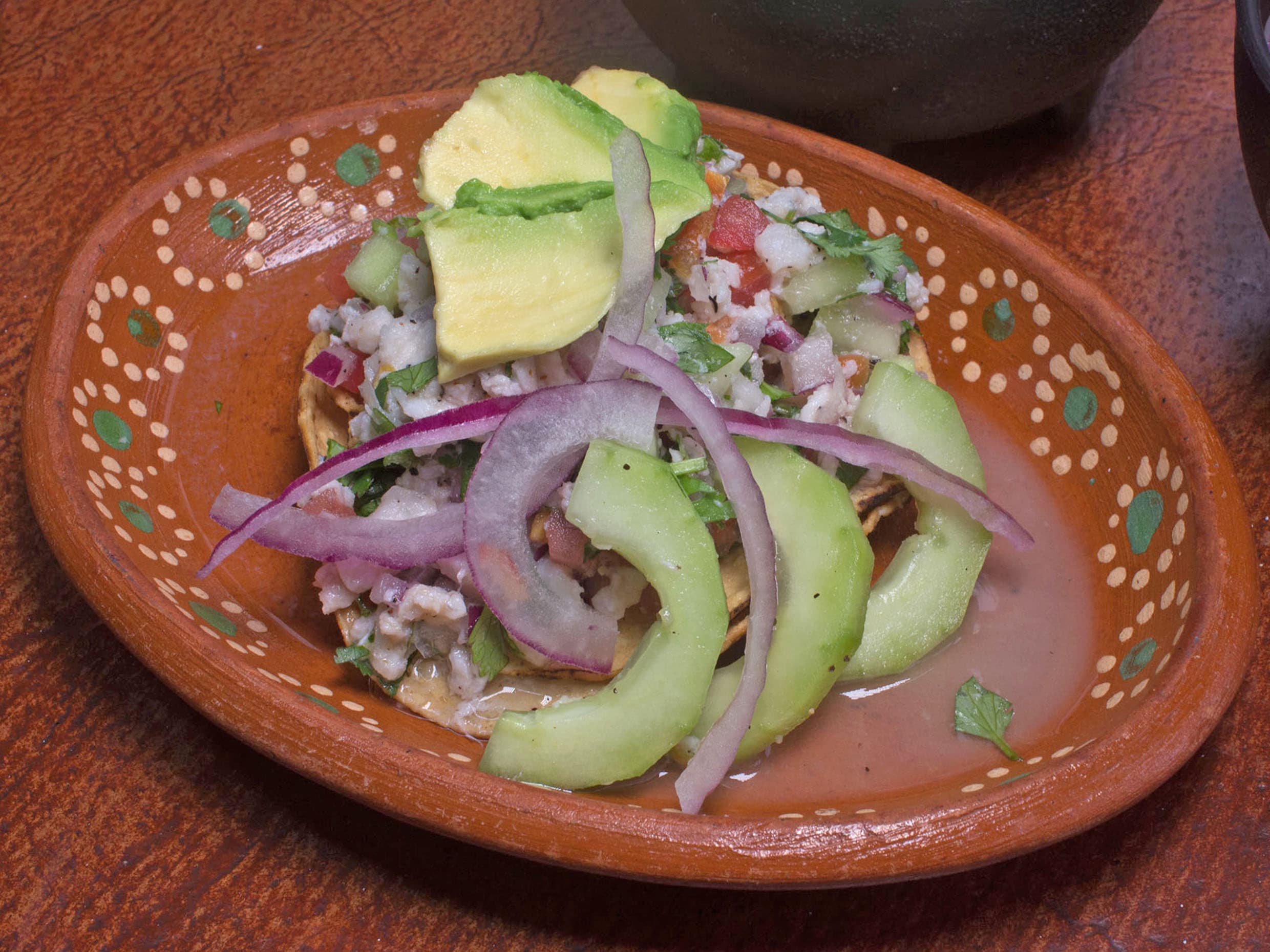 Tostada de Pescado