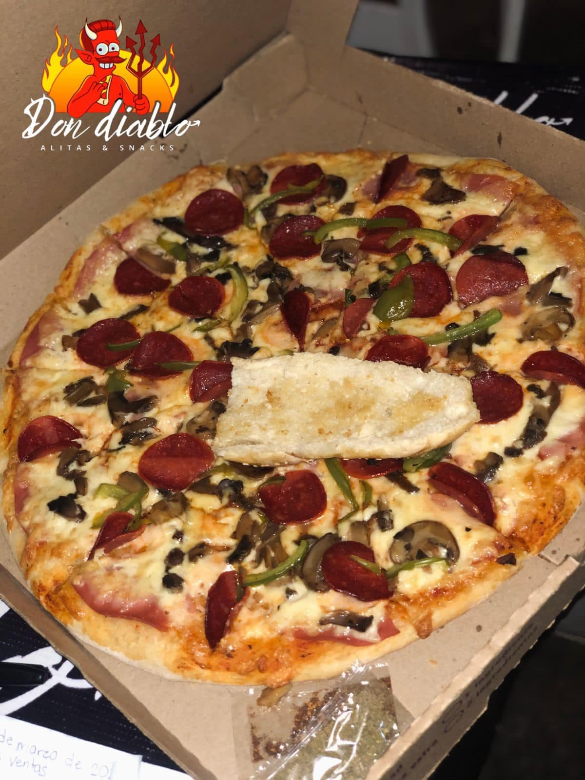 Pizza de 4 ingredientes