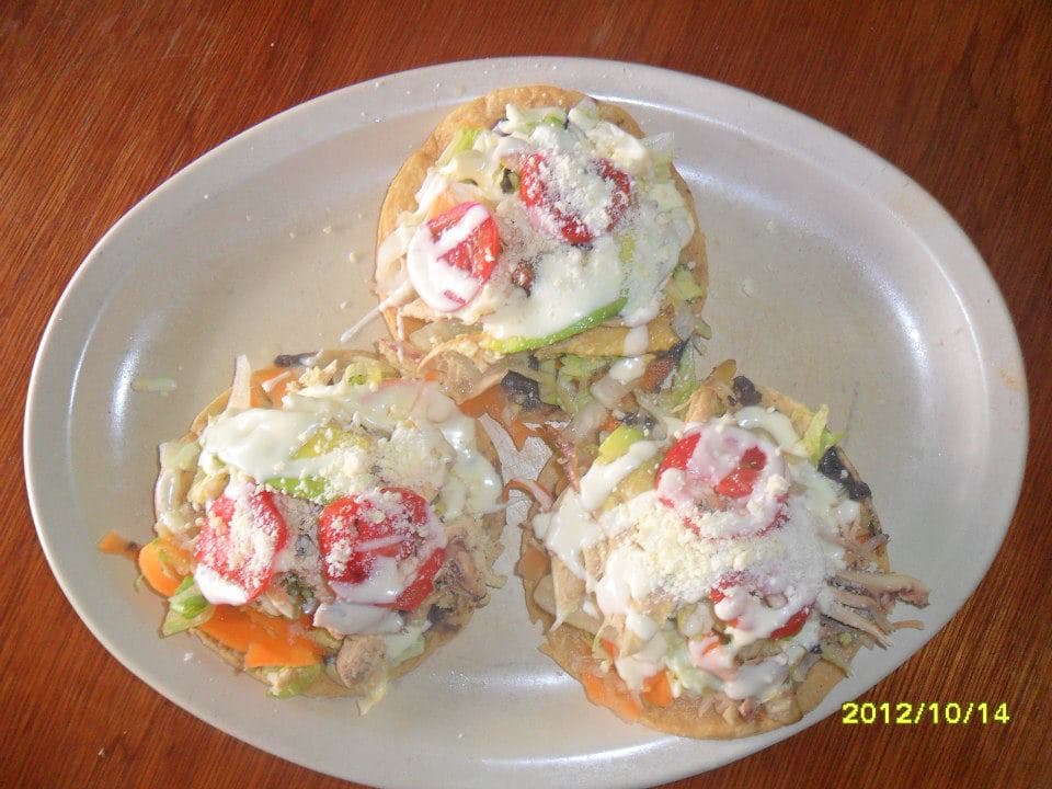 Tostadas de Pollo