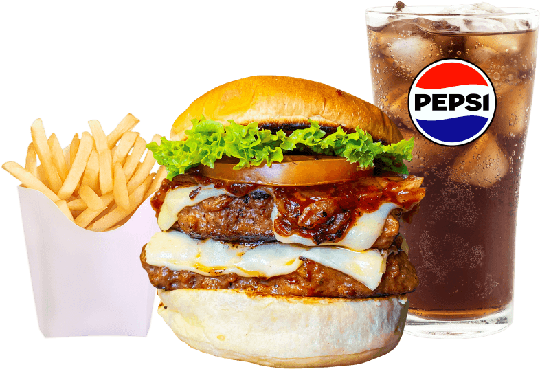 Combo Hamburguesa Mega