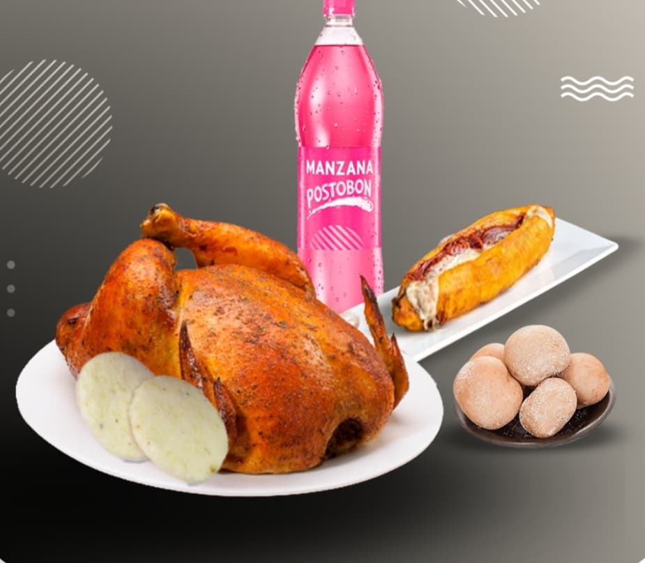Combo Brasas - Un Pollo Asado