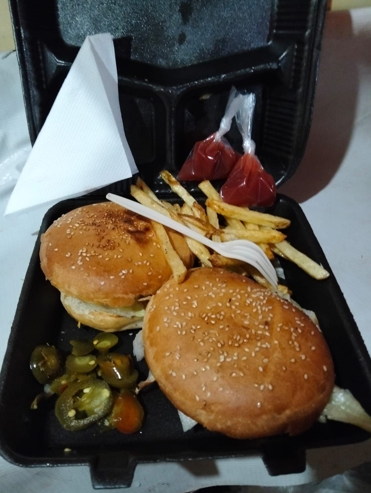Combo 2 Hamburguesas C/Papas