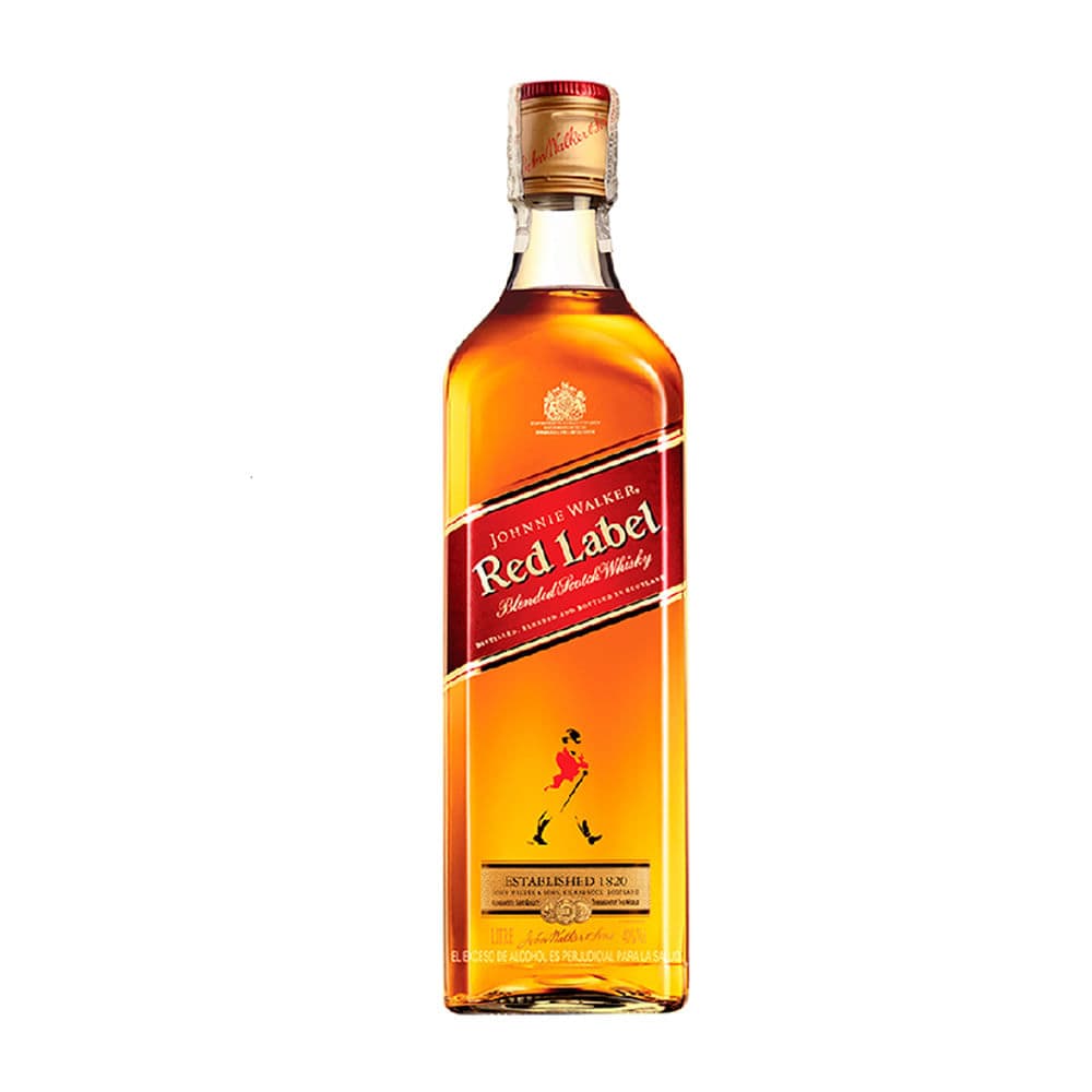 Whisky Jhonnie Walker Red Label Botella 750 ml