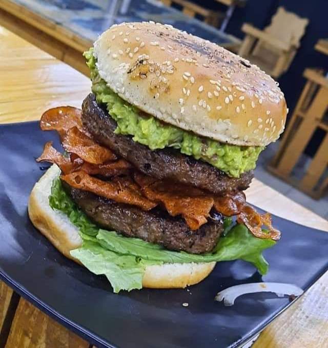 Guacamole burger 🥑sin papas
