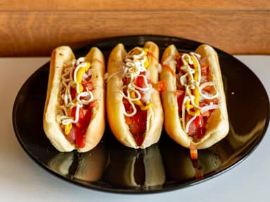 3 Hot Dogs Sencillos