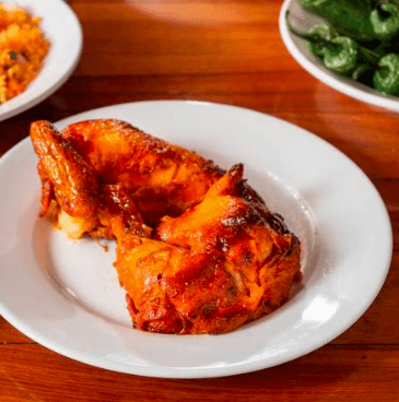 Medio Pollo Ranchero