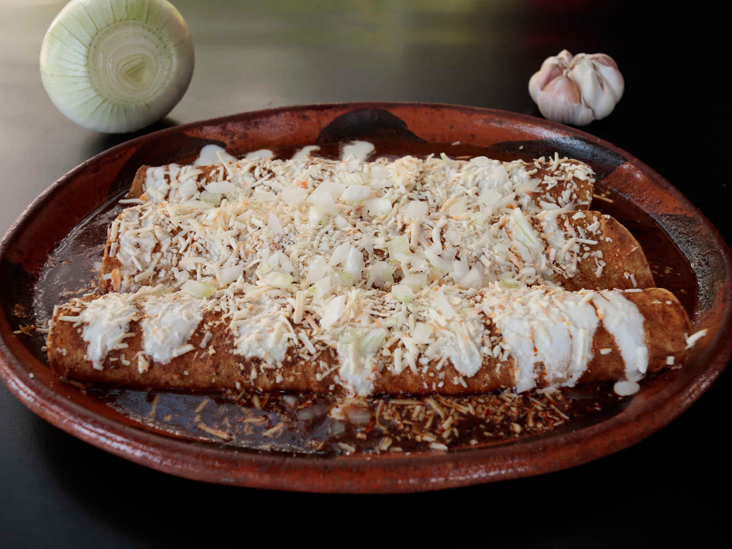 Enchiladas de Queso Panela