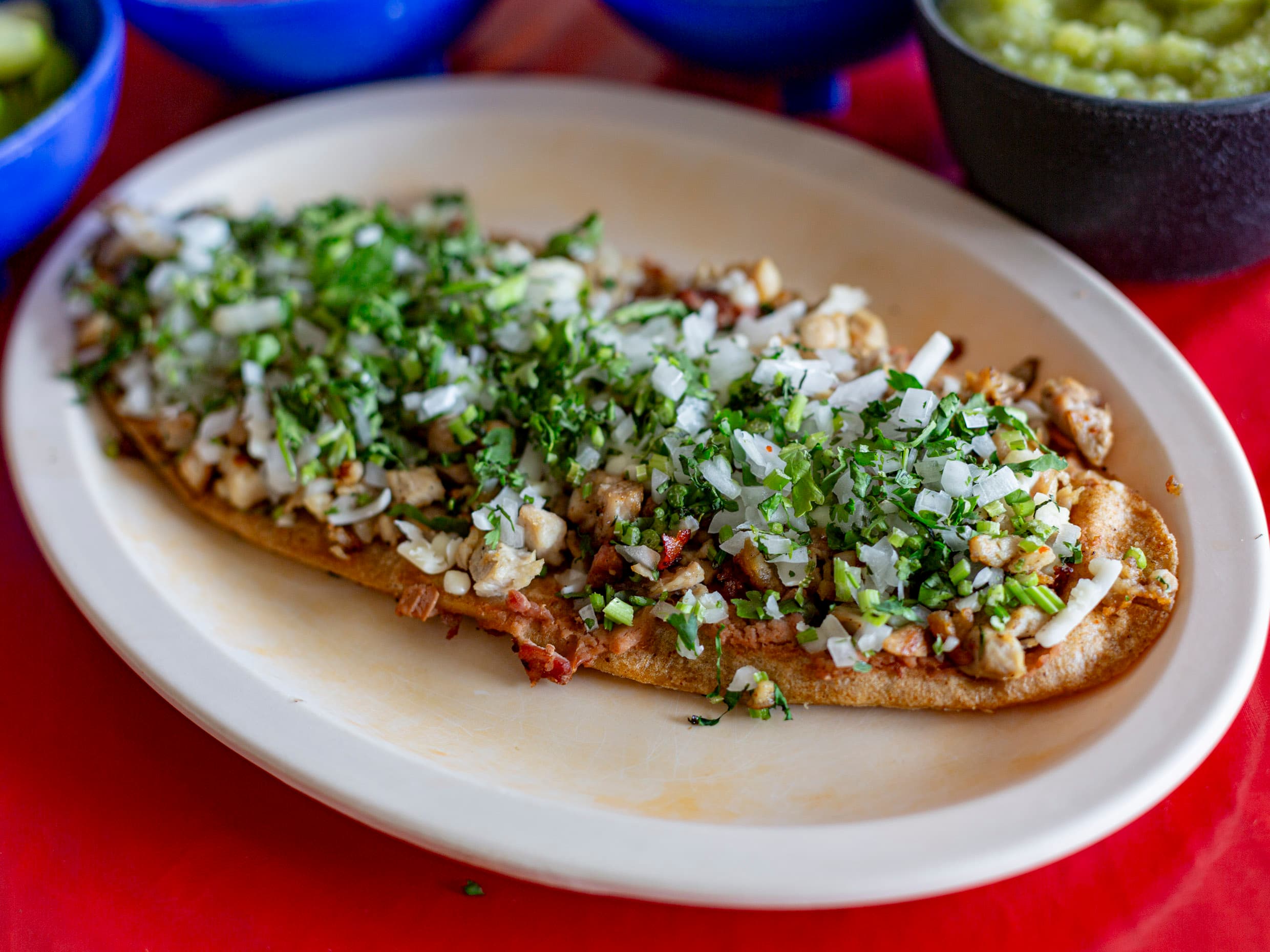 Huarache de Chuleta