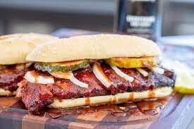 Sándwich Costillas BBQ Grande.