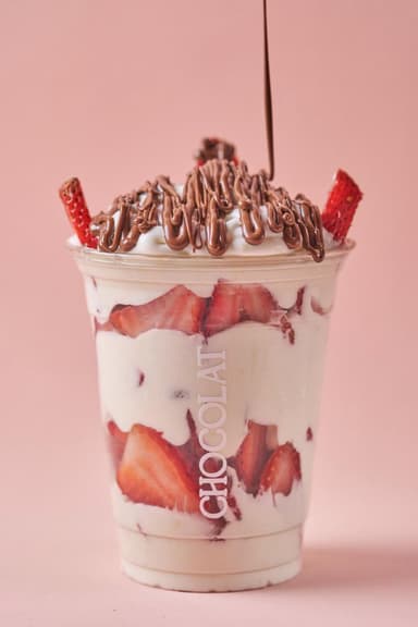 Fresas con Crema y NUTELLA