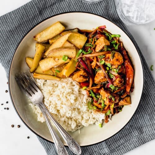 Saltado de Pollo
