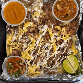 Papancha de Carne Asada