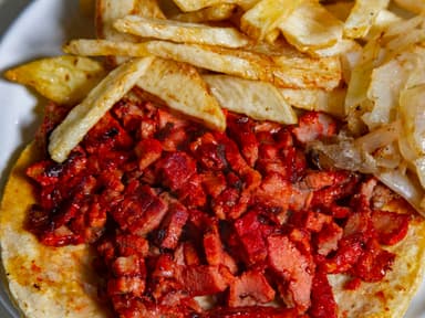 Taco de Cecina Adobada🌮