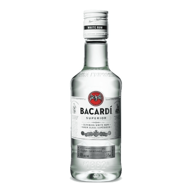 RON BACARDI BLANCO 375 ML