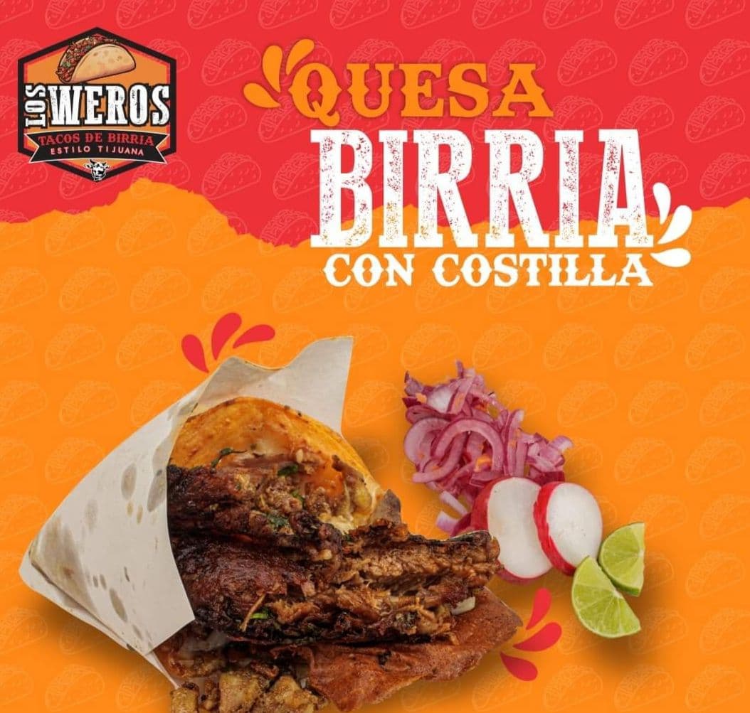 Quesabirria con Costilla
