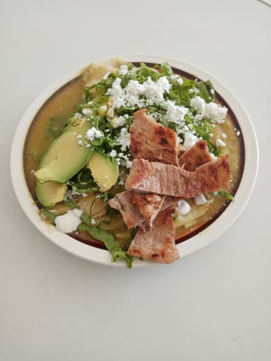 Chilaquiles de Bistec
