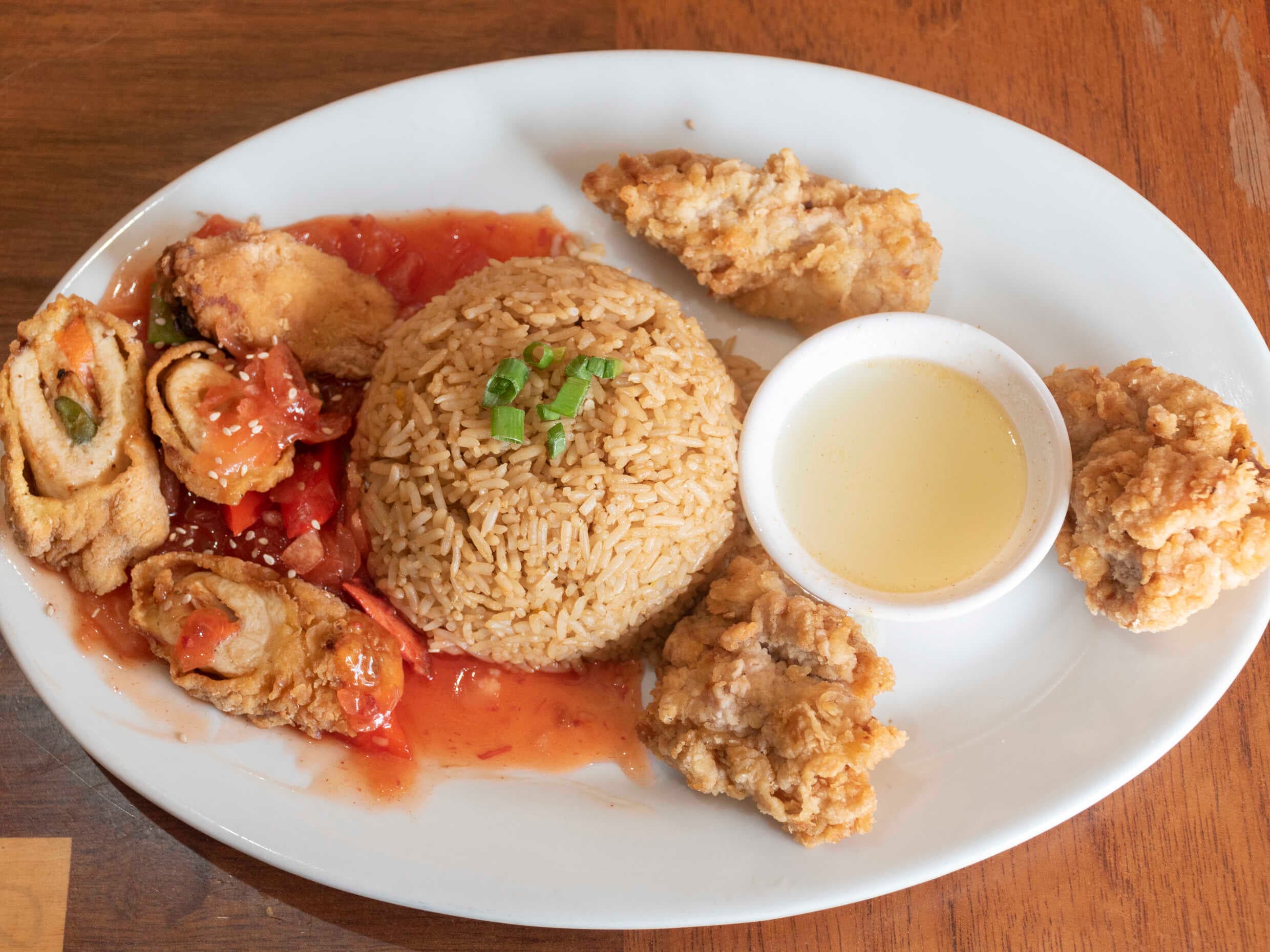 Chicharrón de Pollo / Enrollado Con Tamarindo