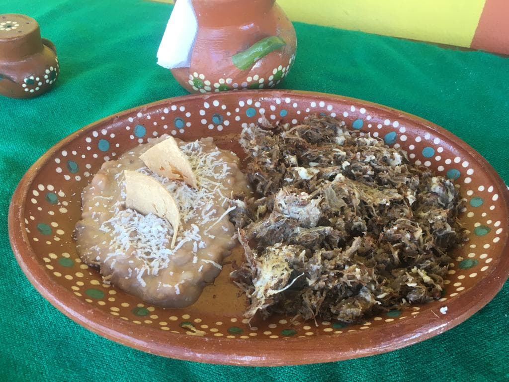 Machaca con Huevo