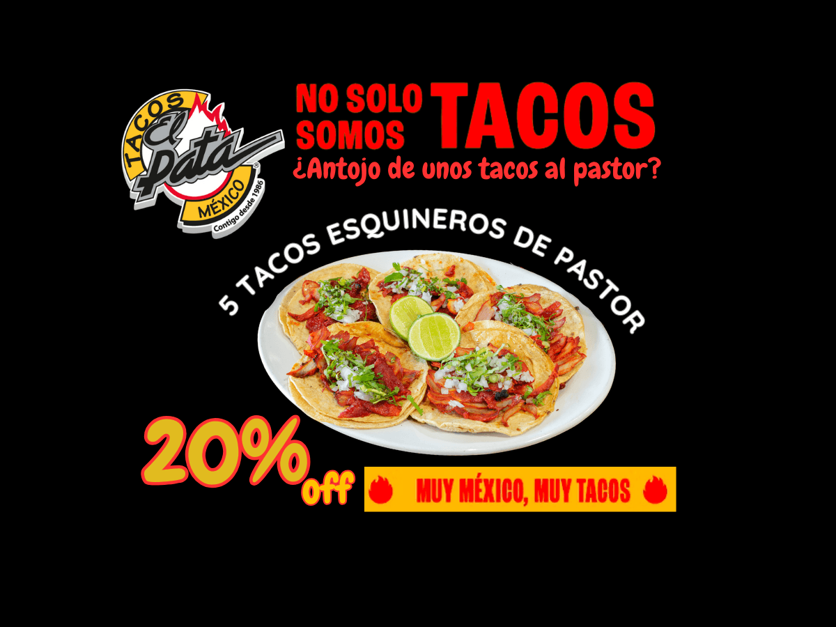Combo 5 Tacos Esquineros *