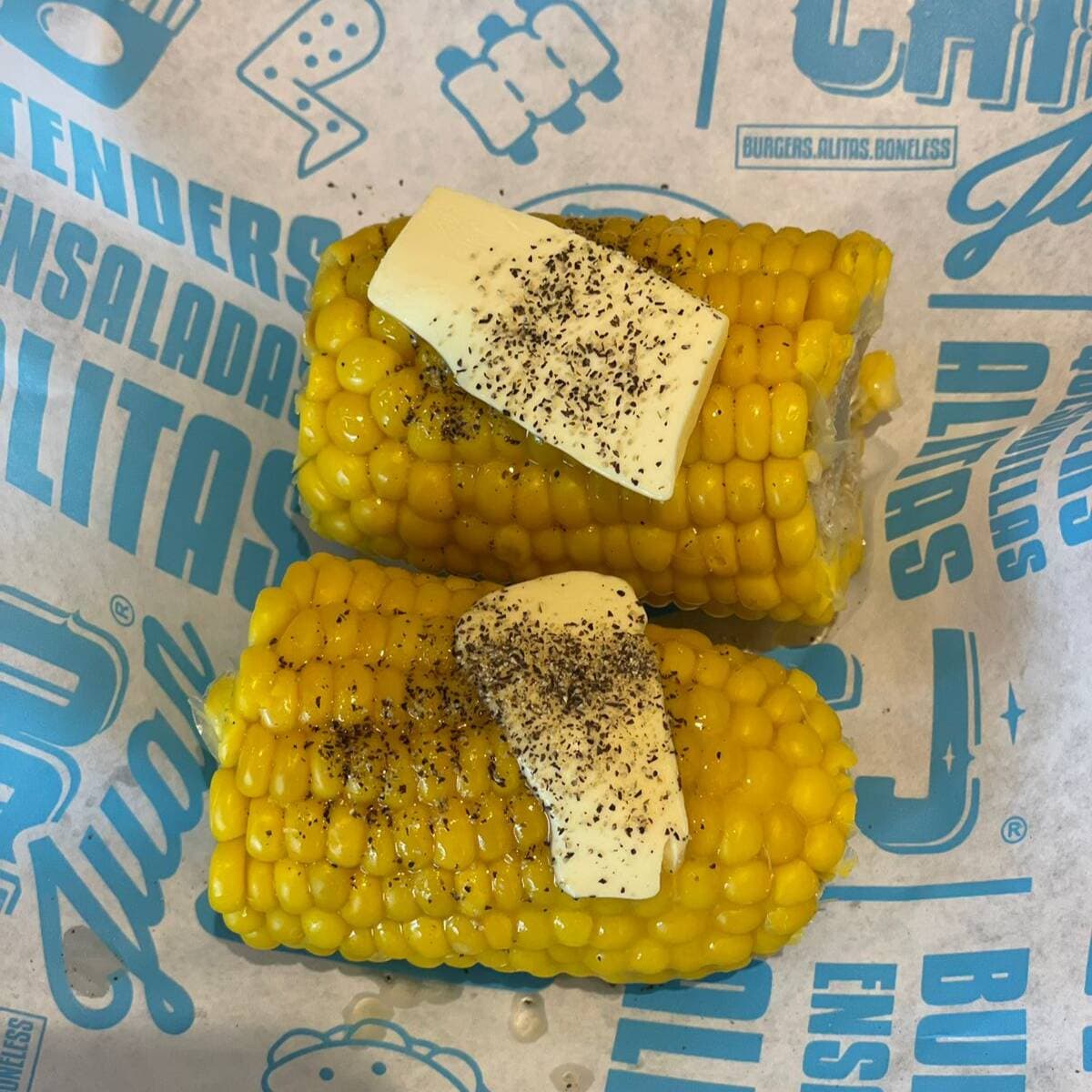 Elote Dulce con Mantequilla.