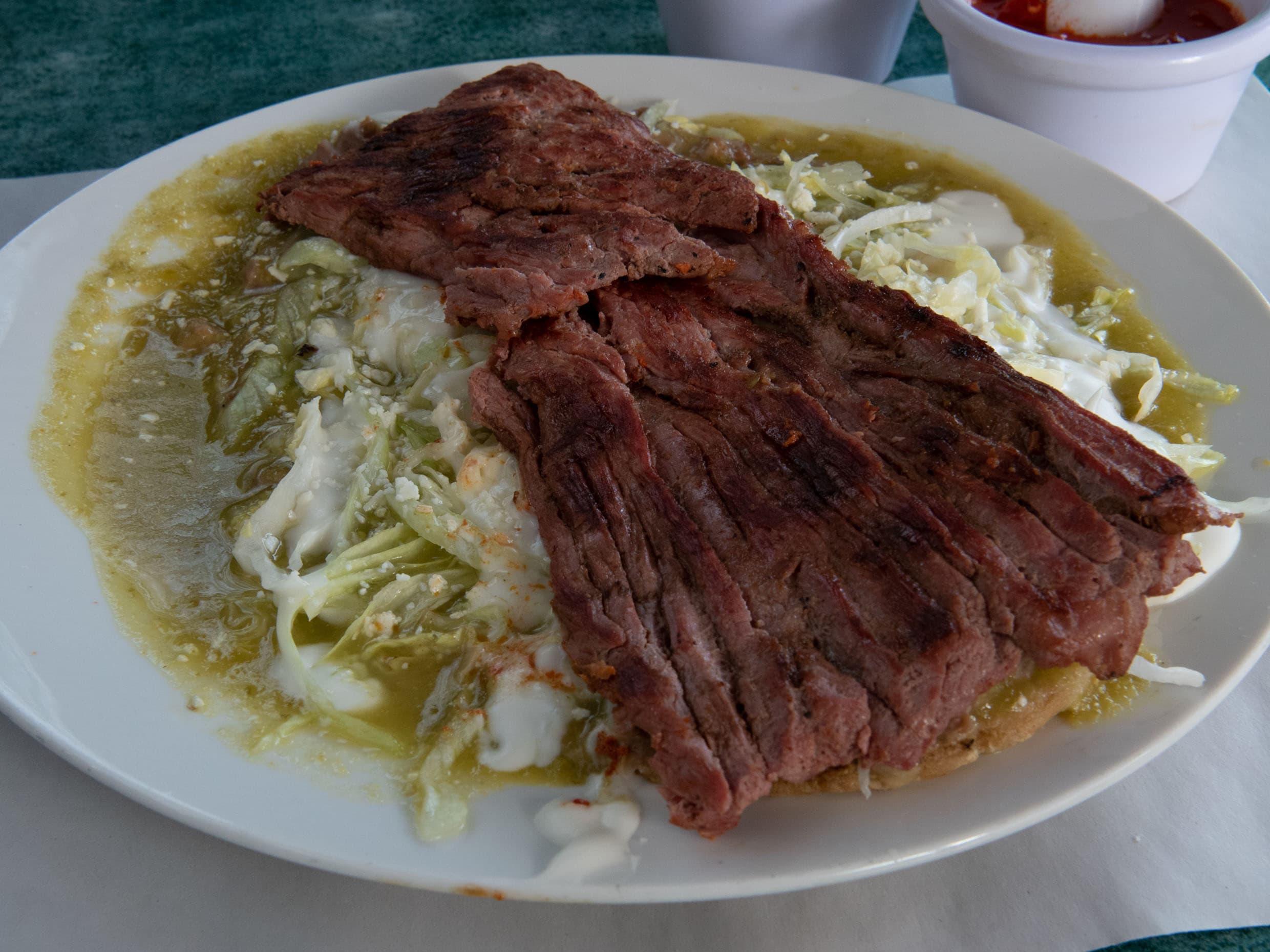 Huarache de Arrachera