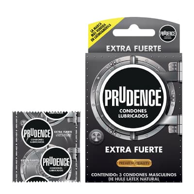 Preservativo Prudence Extra Fuerte Caja 3 uds