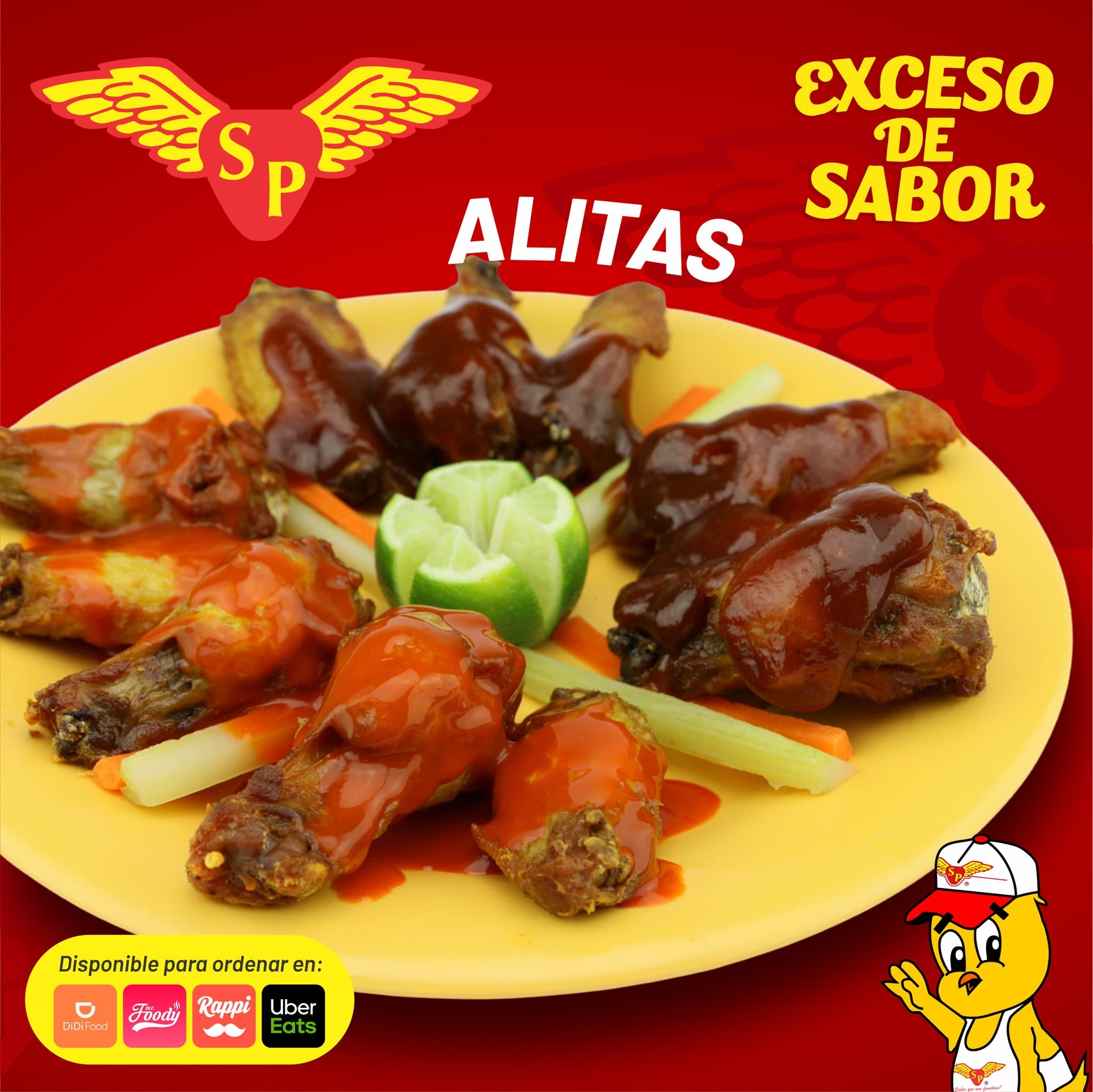 Alitas de Pollo