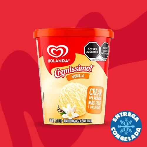 Helado de Vainilla 1 L
