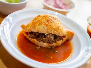 Torta de Carne Asada