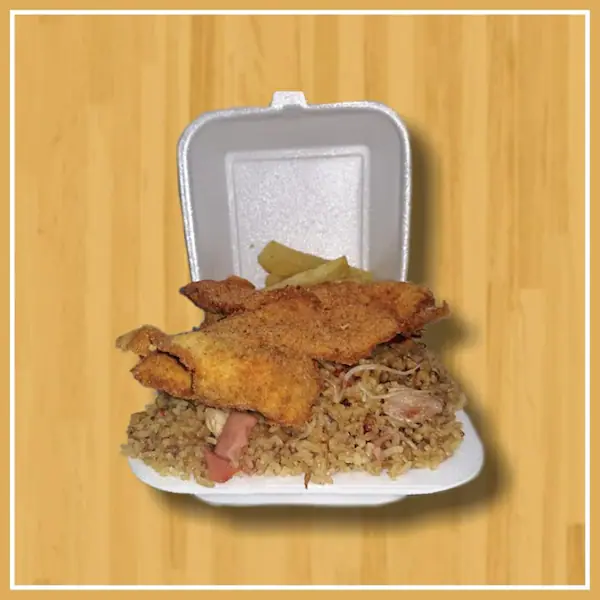 Combo 1: Arroz Chino Chuleta de Pollo (1 Persona)