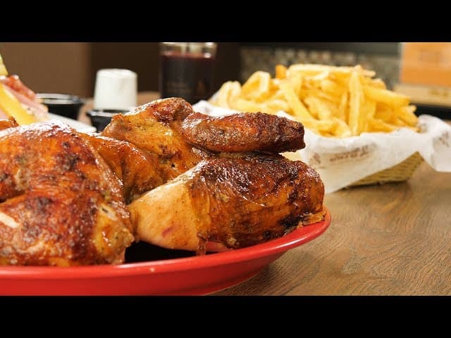 1/2 Pollo a la Leña